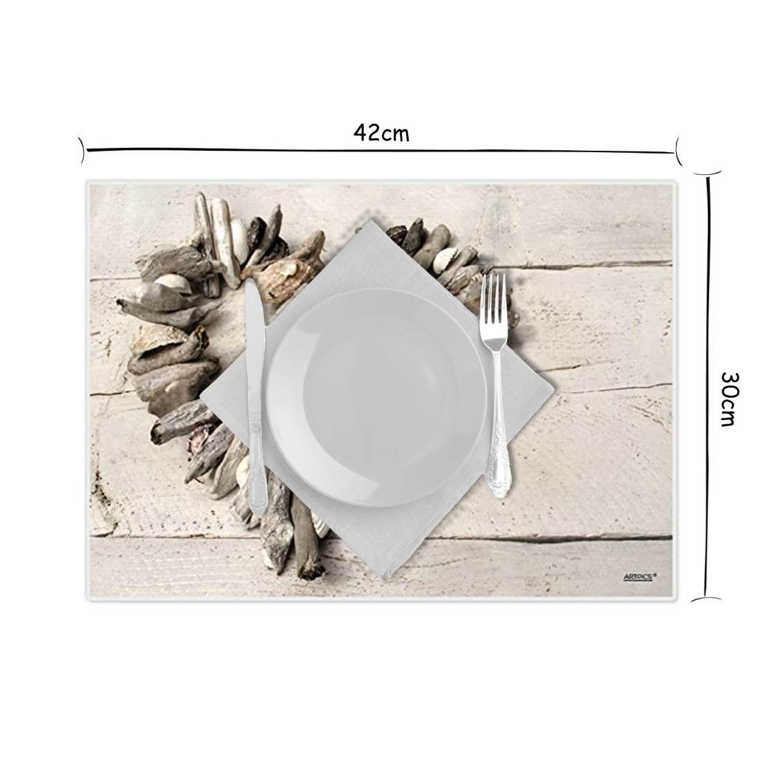 Tischset Platzset abwaschbar Summer Memories von ARTIPICS